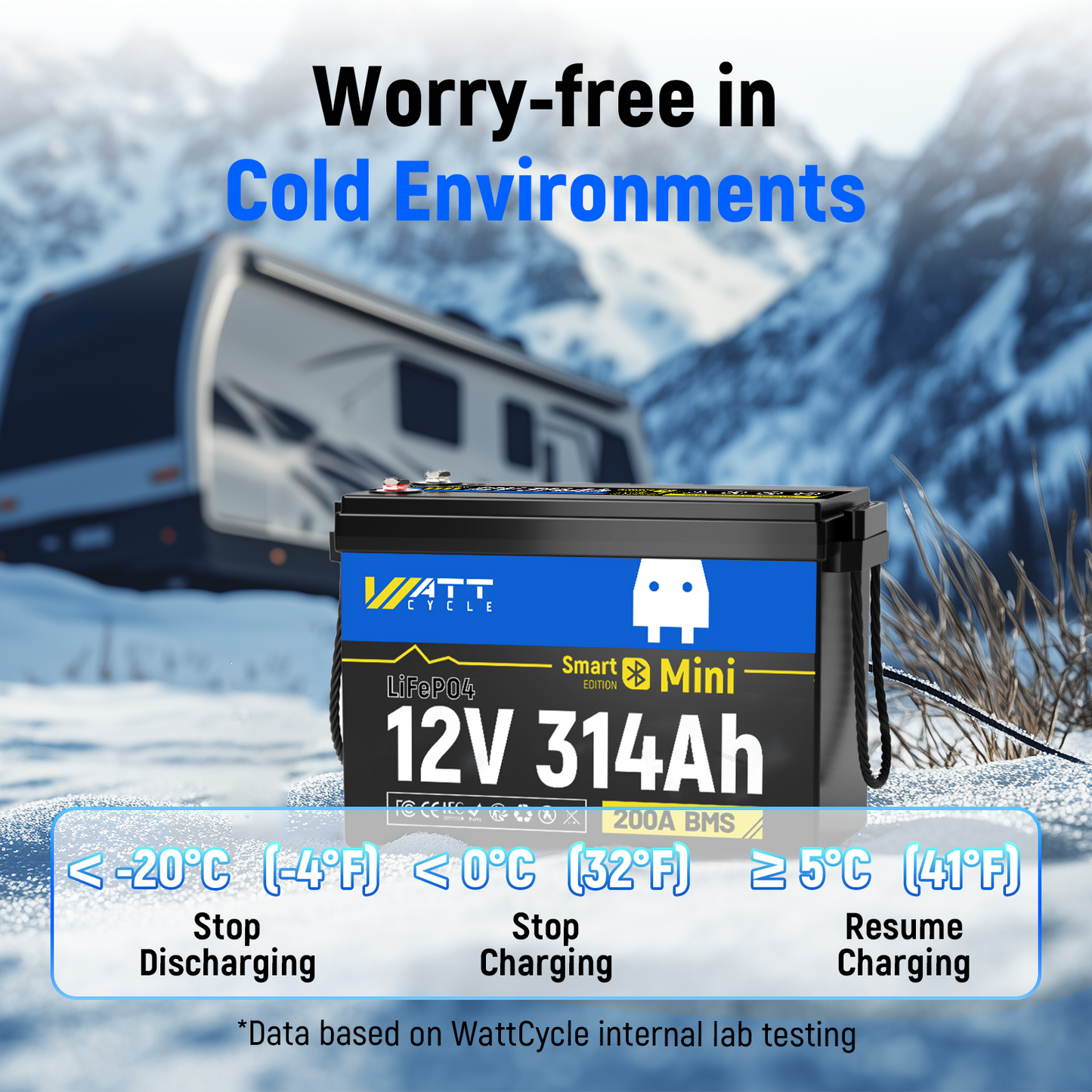 WattCycle NZ - 12V 314Ah MiniBT LiFePO4 Battery