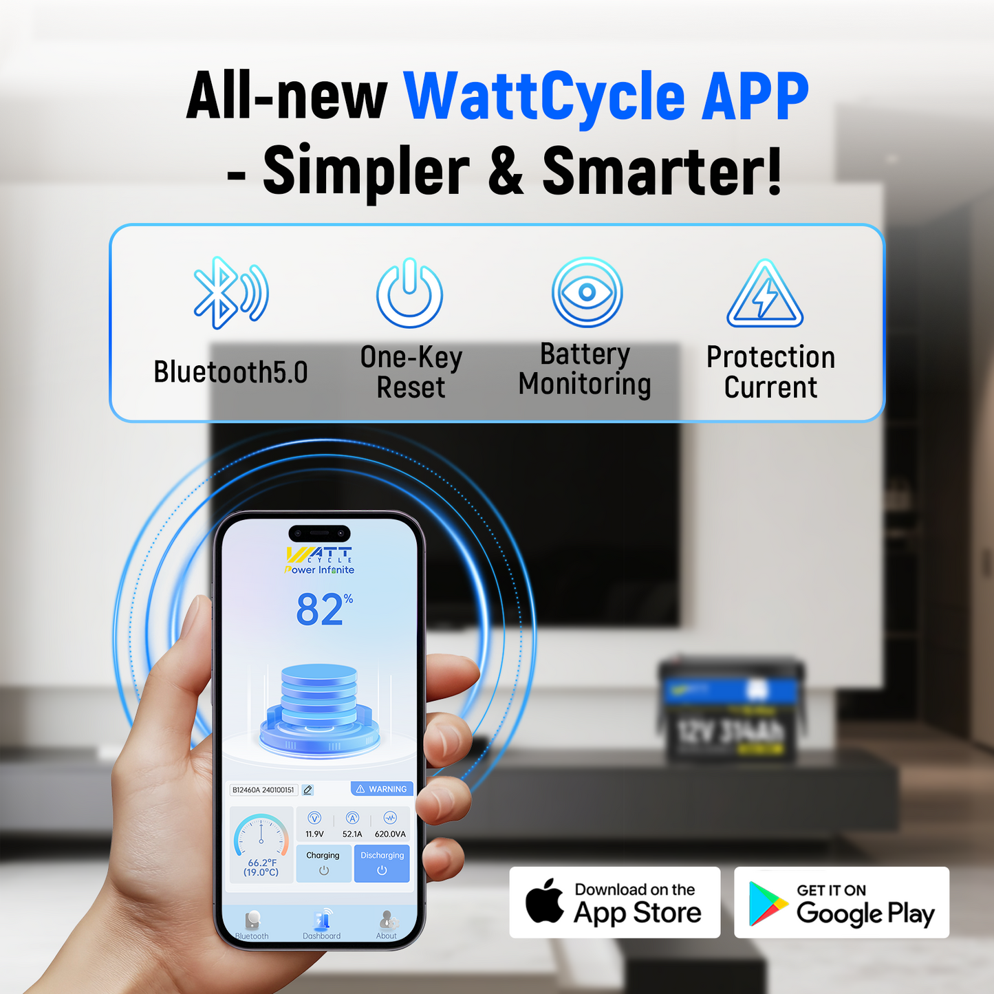 WattCycle NZ - 12V 314Ah MiniBT LiFePO4 Battery