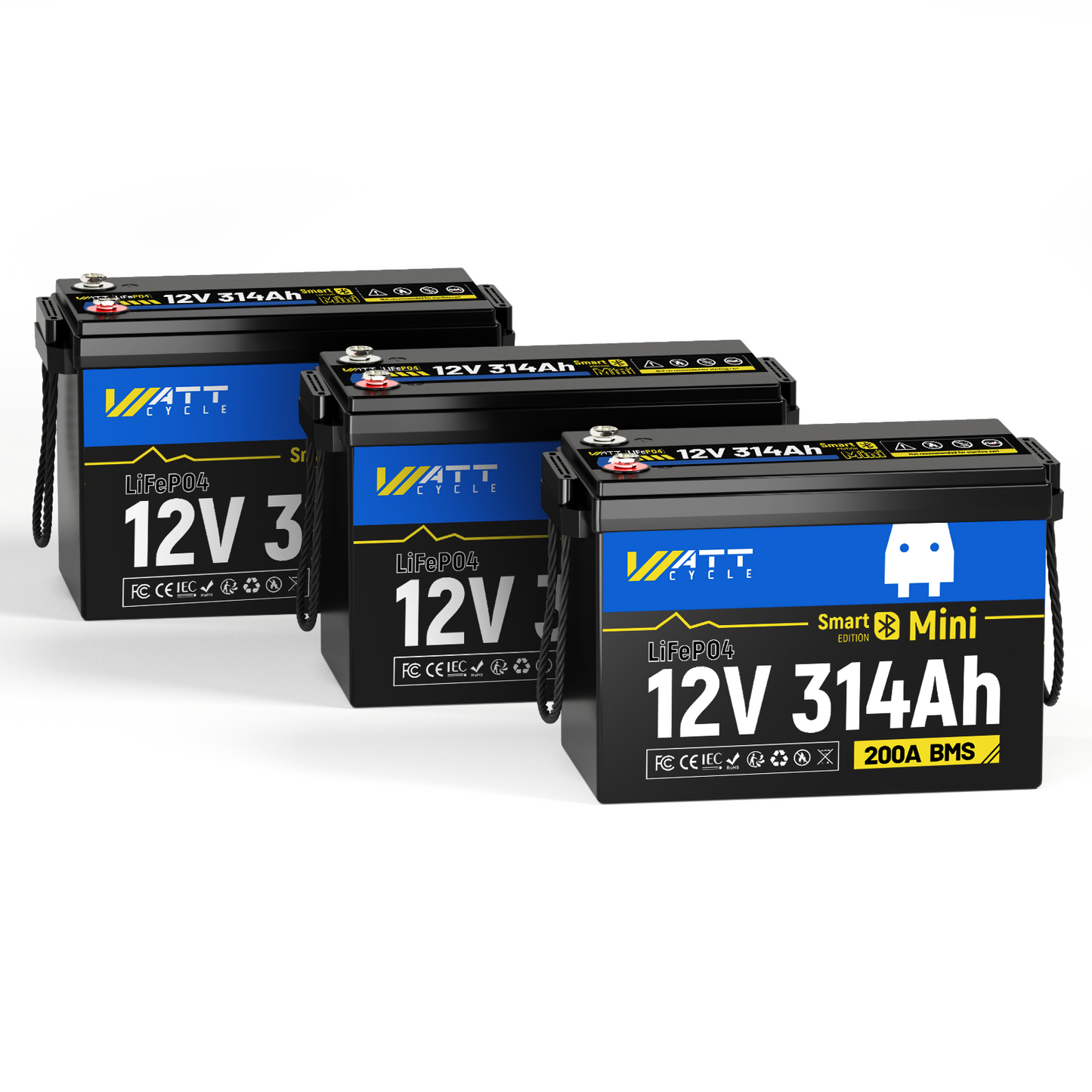 WattCycle NZ - 12V 314Ah MiniBT LiFePO4 Battery