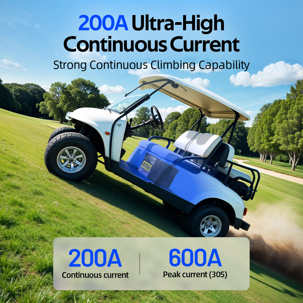 WattCycle AU - 48V 100Ah Golf Cart Battery with Bluetooth
