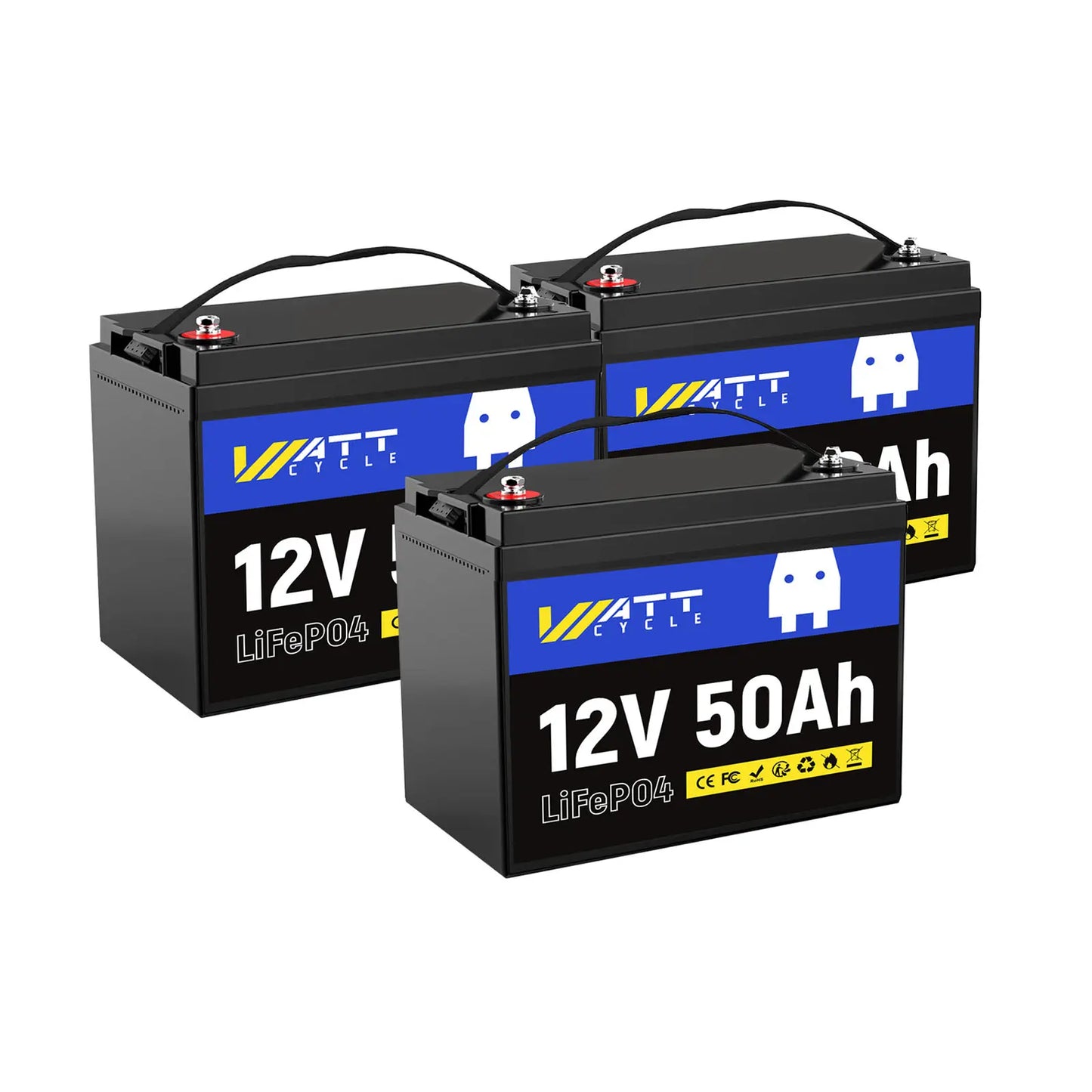 【PRE-SALE】WattCycle NZ - 12V 50Ah LiFePO4 Battery