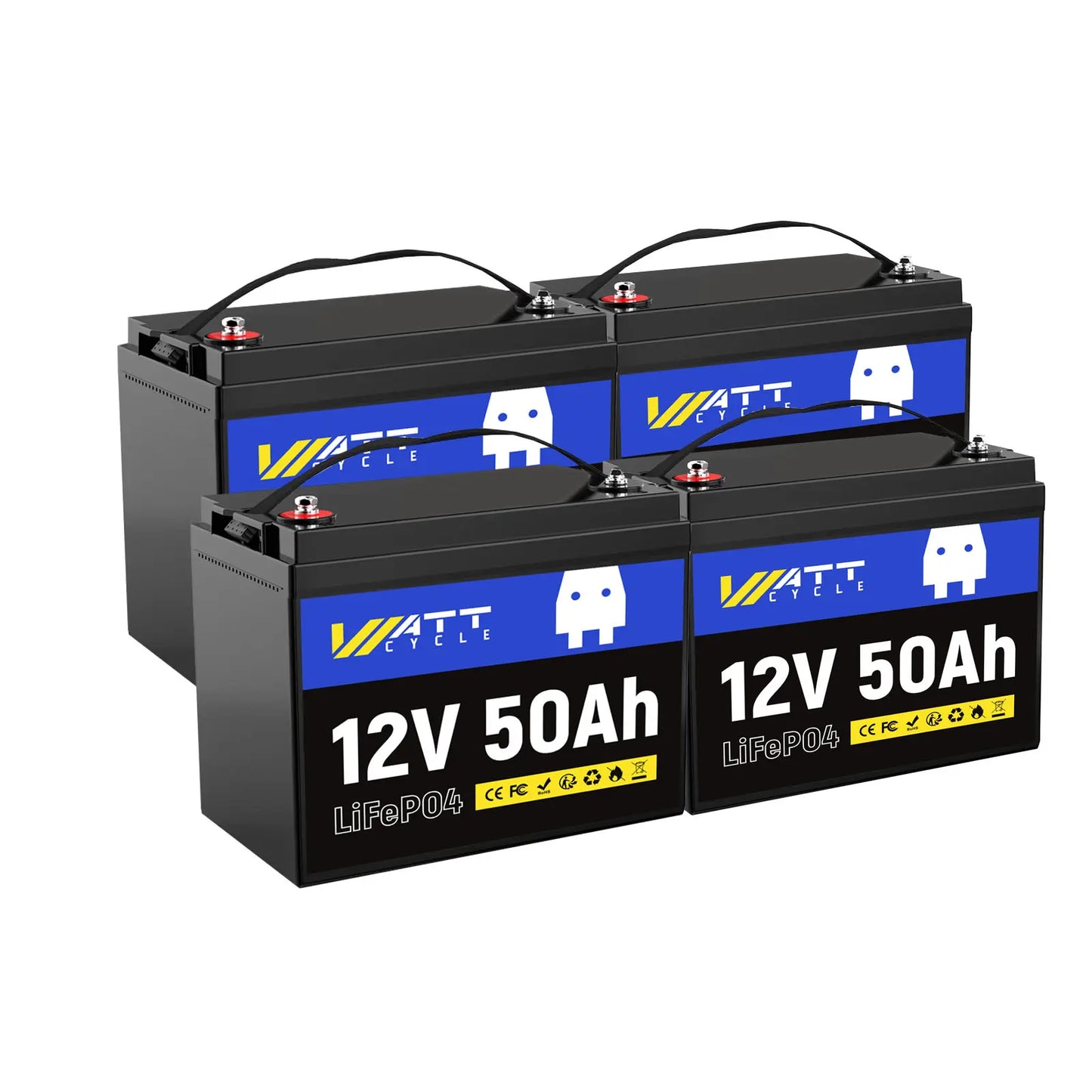 【PRE-SALE】WattCycle NZ - 12V 50Ah LiFePO4 Battery