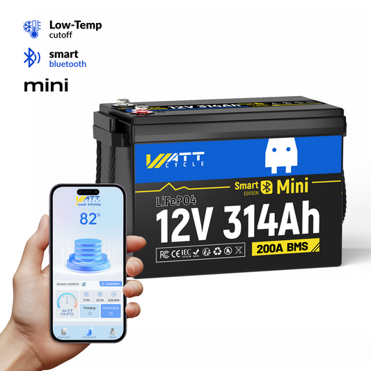 WattCycle NZ - 12V 314Ah MiniBT LiFePO4 Battery
