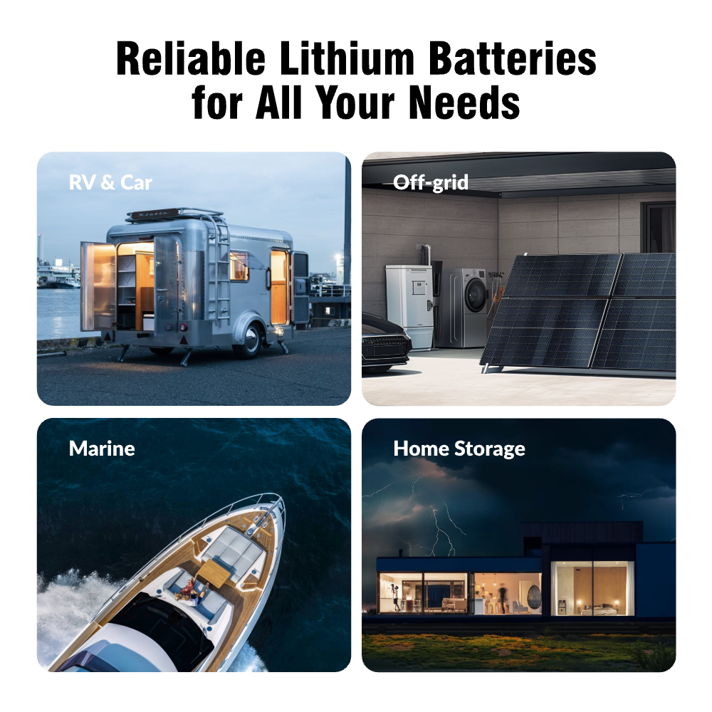 【BOX DAY SALES】WattCycle - 12V 628Ah Ultra LiFePO4 Battery with Bluetooth