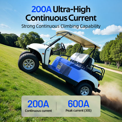 WattCycle AU - 48V 100Ah Golf Cart Battery with Bluetooth