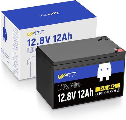 WattCycle NZ - 12V 12Ah LiFePO4 Battery