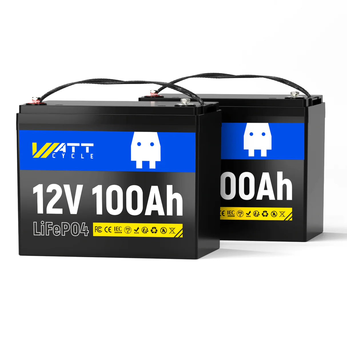 【PRE-SALE】WattCycle NZ - 12V 100Ah Group 24 LiFePO4 Battery
