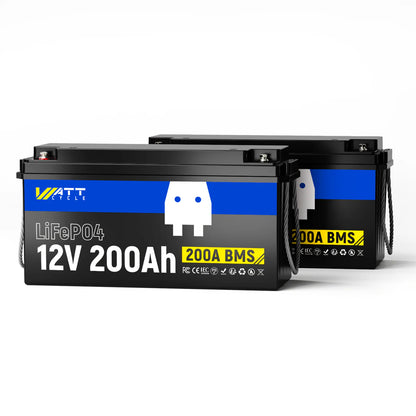 【PRE-SALE】WattCycle NZ - 12V 200Ah LiFePO4 Battery