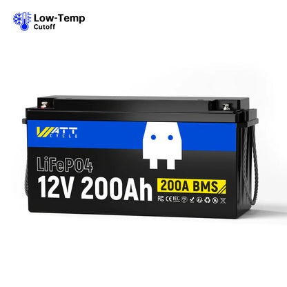 【PRE-SALE】WattCycle NZ - 12V 200Ah LiFePO4 Battery