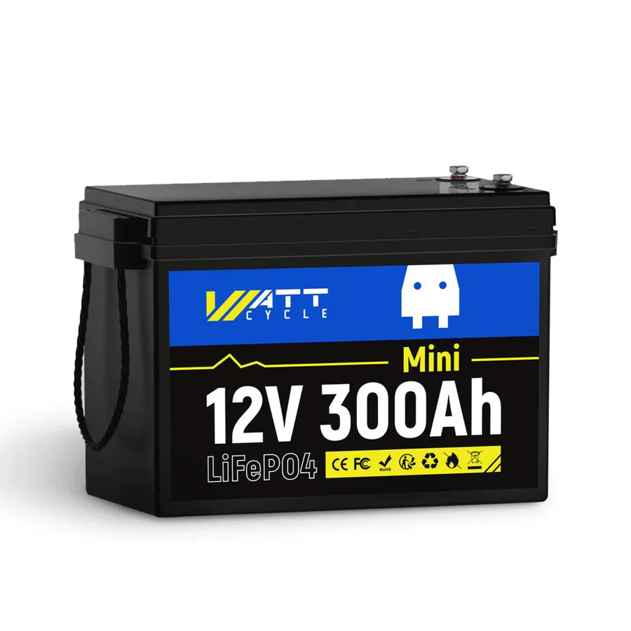 WattCycle NZ - 12V 300Ah Mini LiFePO4 Battery