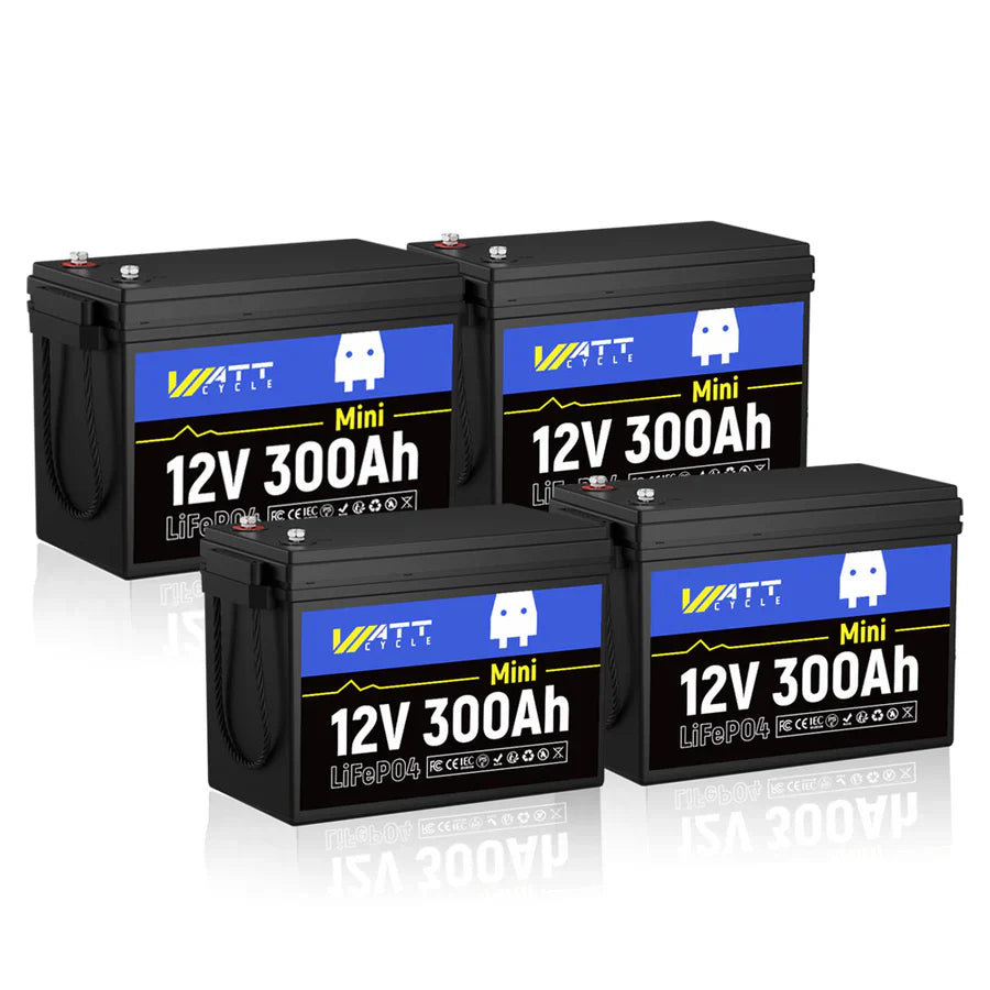 WattCycle NZ - 12V 300Ah Mini LiFePO4 Battery