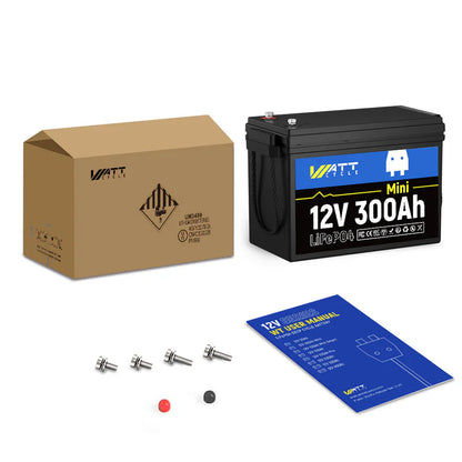 WattCycle NZ - 12V 300Ah Mini LiFePO4 Battery