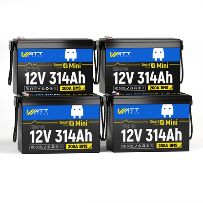 WattCycle NZ - 12V 314Ah MiniBT LiFePO4 Battery
