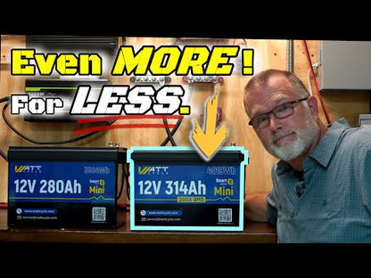 WattCycle NZ - 12V 314Ah MiniBT LiFePO4 Battery