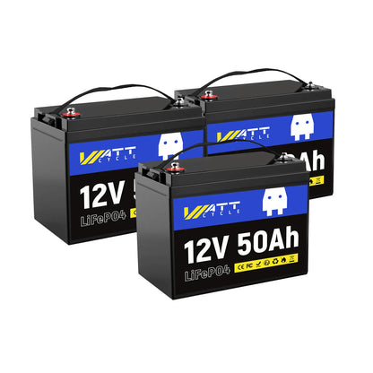 WattCycle NZ - 12V 50Ah LiFePO4 Battery