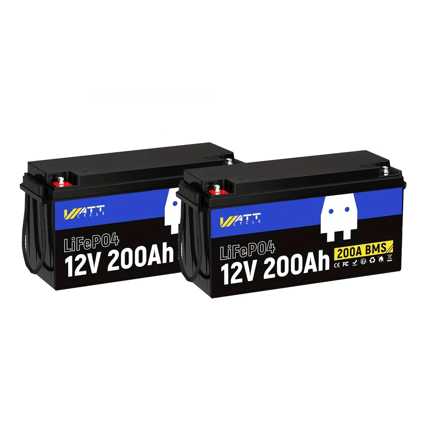 WattCycle NZ - 12V 200Ah LiFePO4 Battery