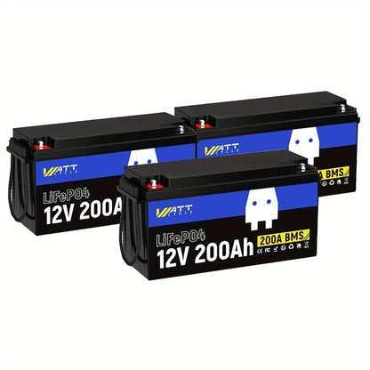 WattCycle NZ - 12V 200Ah LiFePO4 Battery