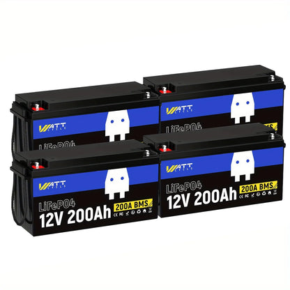 WattCycle NZ - 12V 200Ah LiFePO4 Battery