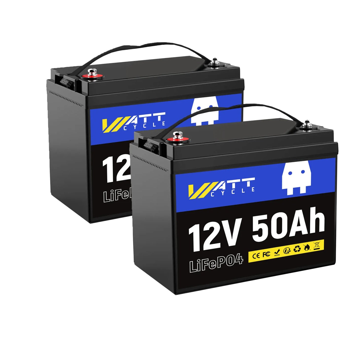 WattCycle NZ - 12V 50Ah LiFePO4 Battery